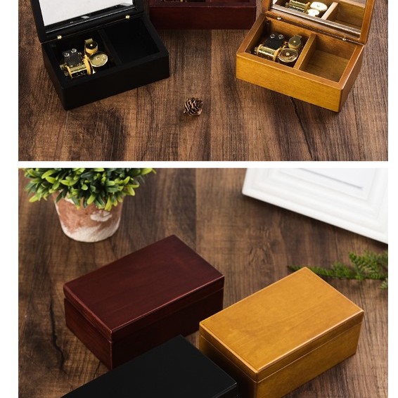 木質首飾盒 音樂盒  MUSIC BOX