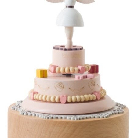 花仙子蛋糕 木質音樂盒 MUSIC BOX