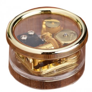 圓形 透明 小音樂盒 MUSIC BOX