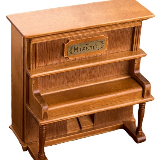 木質 直立式鋼琴 音樂盒 MUSIC BOX