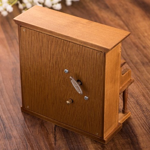 木質 直立式鋼琴 音樂盒 MUSIC BOX