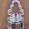 聖誕樹 透明 帶LED燈 音樂盒 MUSIC BOX