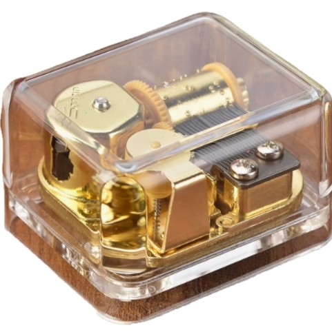 小方形 音樂盒 透明 正方形 音樂盒 MUSIC BOX