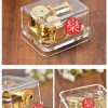 小方形 音樂盒 透明 正方形 音樂盒 MUSIC BOX