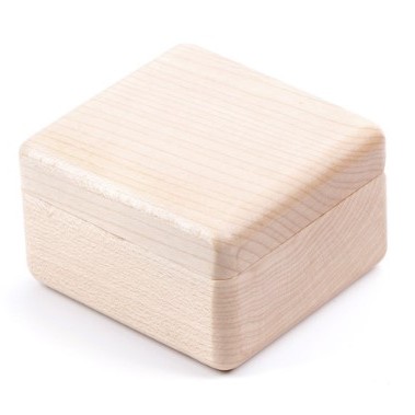 木質 原木 圓形玻璃面 木盒 音樂盒 MUSIC BOX