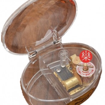貝殼型 透明 音樂盒 MUSIC BOX