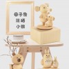 木制 動物款 旋轉音樂盒 MUSIC BOX (單個)