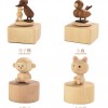 木制 動物款 旋轉音樂盒 MUSIC BOX (單個)