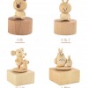 木制 動物款 旋轉音樂盒 MUSIC BOX (單個)
