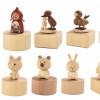 木制 動物款 旋轉音樂盒 MUSIC BOX (單個)