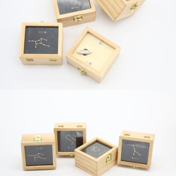 木質 原木玻璃面 相片 木盒 音樂盒 MUSIC BOX