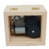 木質 原木玻璃面 相片 木盒 音樂盒 MUSIC BOX
