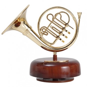 旋轉 管樂樂器 音樂盒 薩士風/小號/圓號 MUSIC BOX