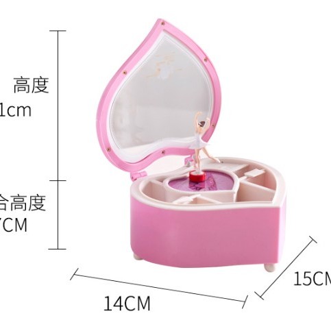 旋轉 心型音樂盒 MUSIC BOX