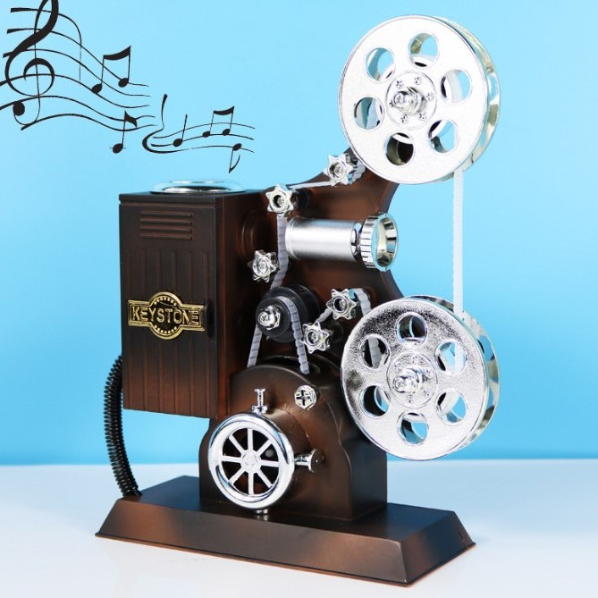 復古電影放映機 音樂盒 MUSIC BOX
