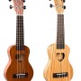 ANDREW 17吋 心型 mini ukulele 