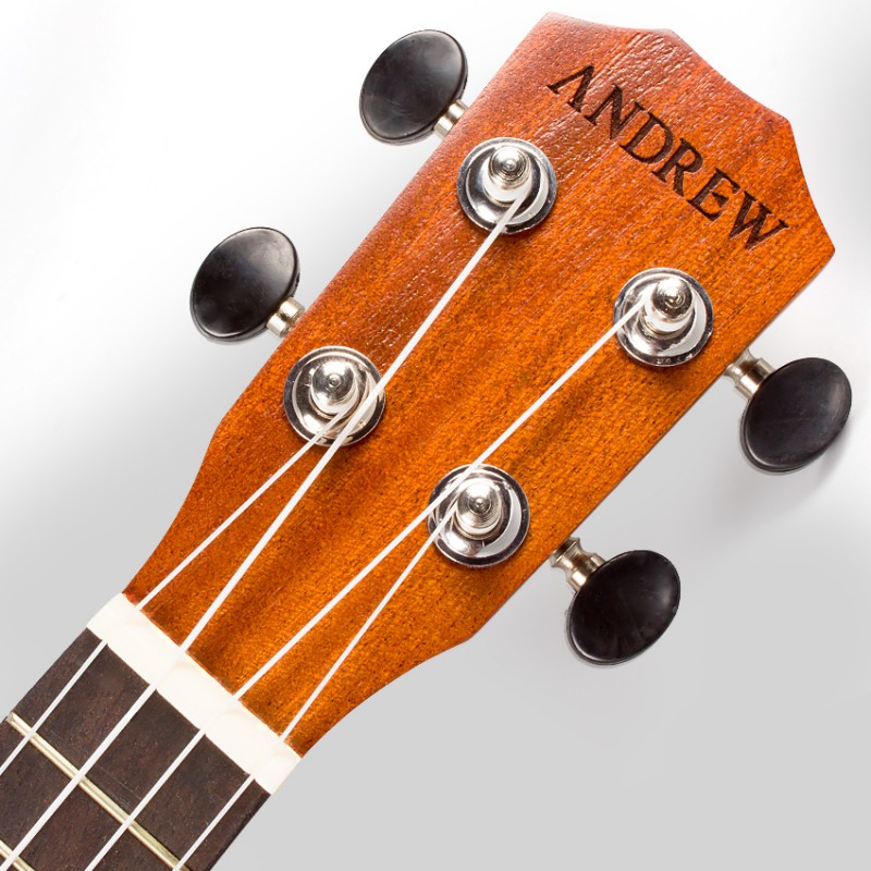 ANDREW 17吋 心型 mini ukulele 